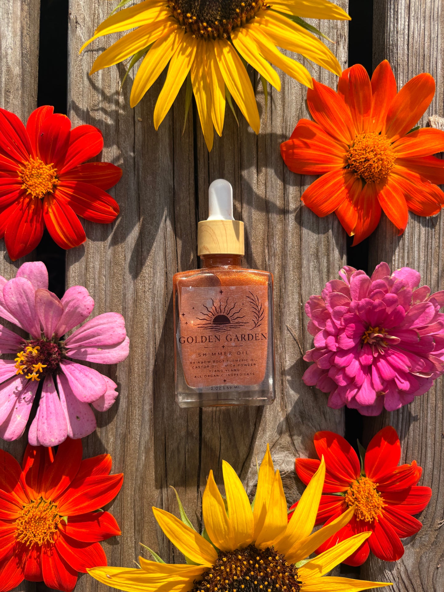 Rainbow Root Shimmer Oil